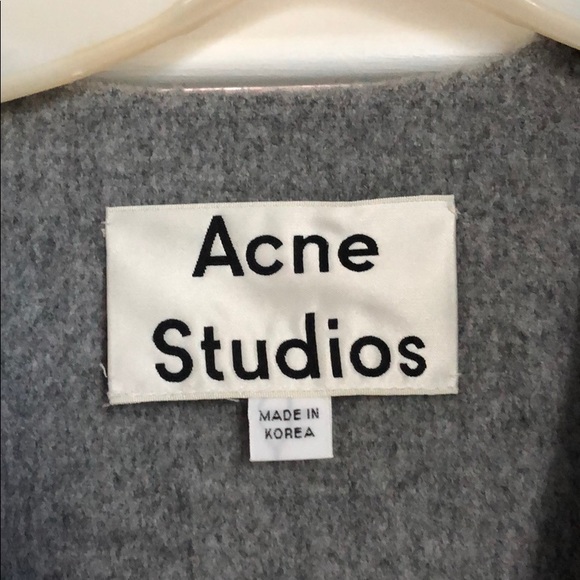 Acne Studios Wool/Cashmere Coat. Sz38. - Picture 2 of 8